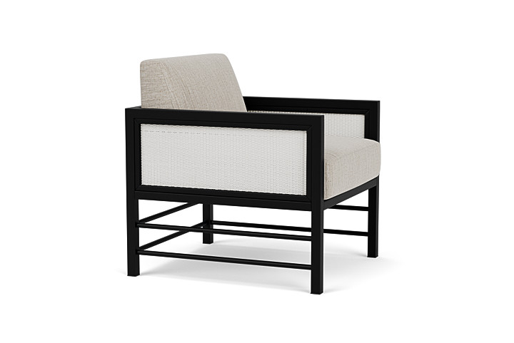 Lloyd Flanders™ Southport Lounge Chair - Matte White, Callen Celadon