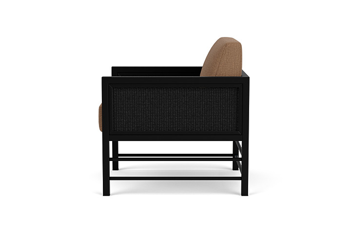 Lloyd Flanders™ Southport Lounge Chair - Ebony, Canvas Natural