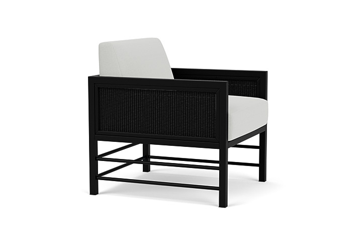 Lloyd Flanders™ Southport Lounge Chair - Ebony, Loveboat Mint