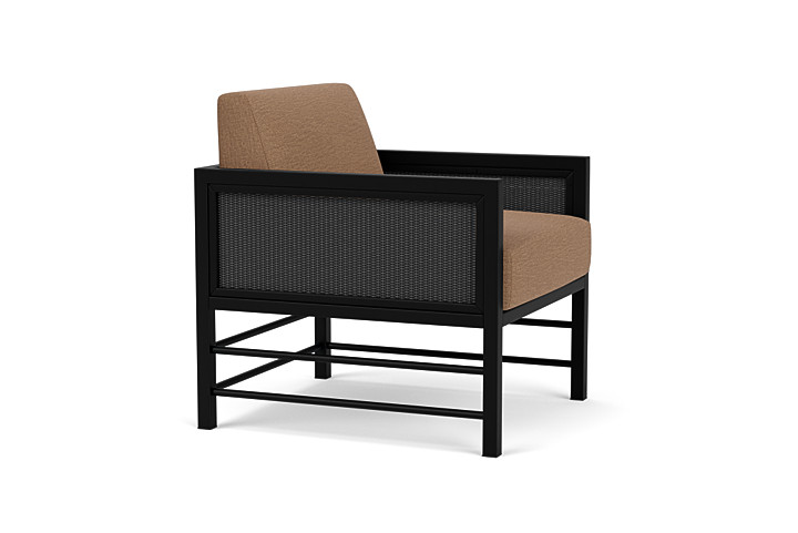 Lloyd Flanders™ Southport Lounge Chair - Charcoal, Canvas Natural