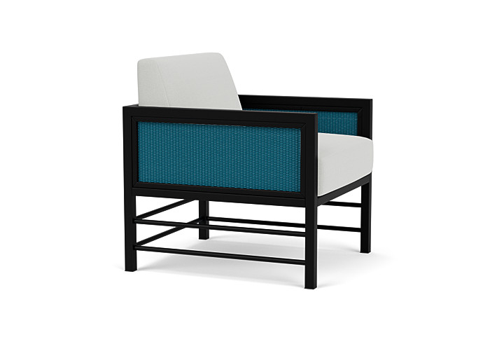 Lloyd Flanders™ Southport Lounge Chair - Peacock, Loveboat Mint