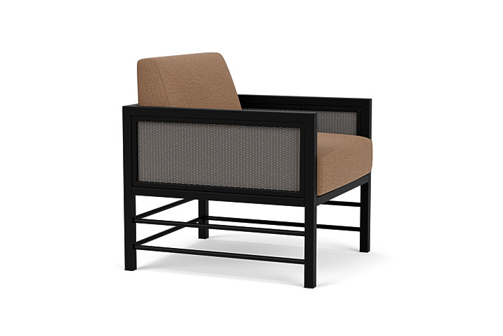 Lloyd Flanders™ Southport Lounge Chair - Pewter, Canvas Natural