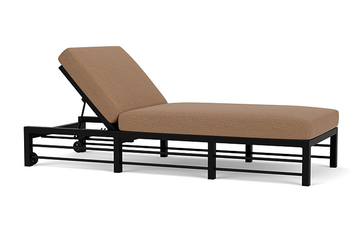 Lloyd Flanders™ Southport Chaise  - White, Canvas Natural