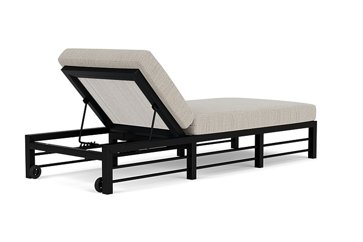 Lloyd Flanders™ Southport Chaise  - White, Callen Celadon