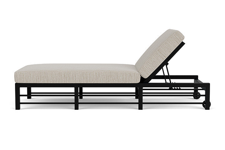 Lloyd Flanders™ Southport Chaise  - White, Callen Celadon