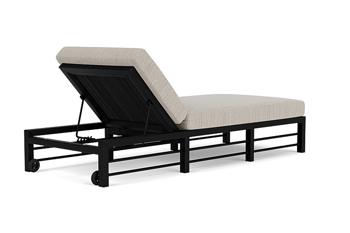 Lloyd Flanders™ Southport Chaise  - Ebony, Callen Celadon