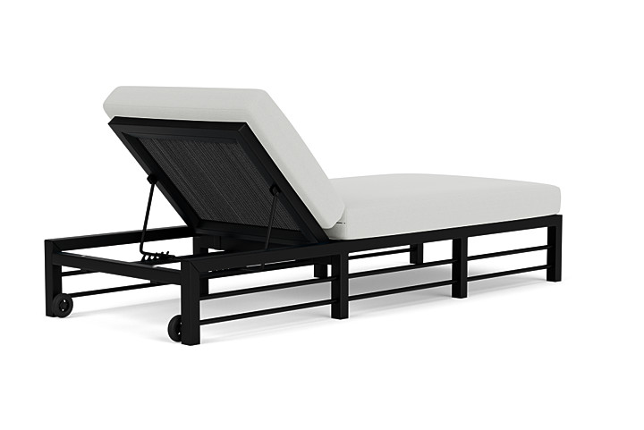 Lloyd Flanders™ Southport Chaise  - Charcoal, Loveboat Mint