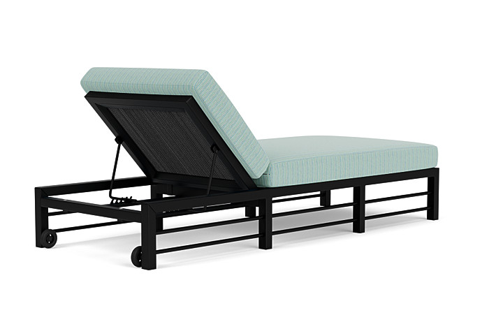 Lloyd Flanders™ Southport Chaise  - Charcoal, Unearth Dew