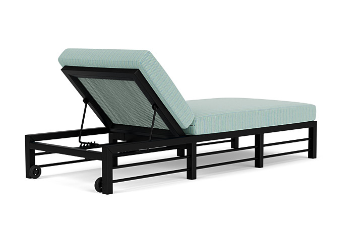 Lloyd Flanders™ Southport Chaise  - Sea Glass, Unearth Dew