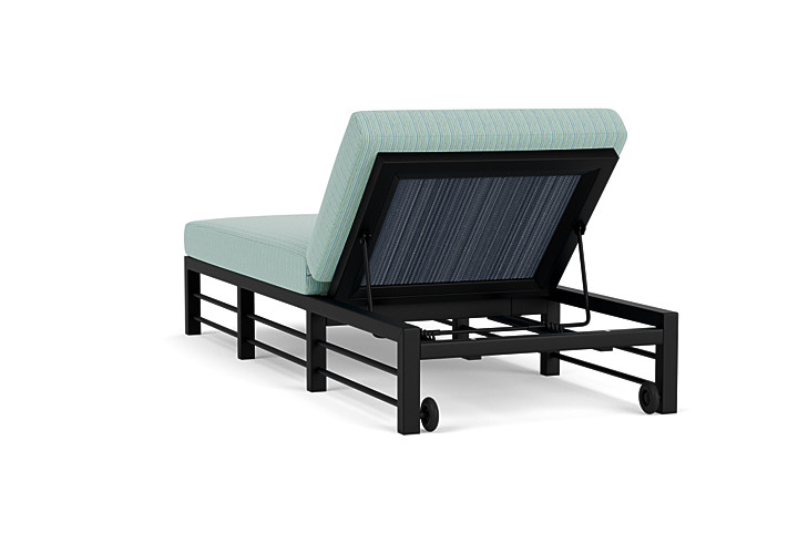 Lloyd Flanders™ Southport Chaise  - Denim Blue, Unearth Dew