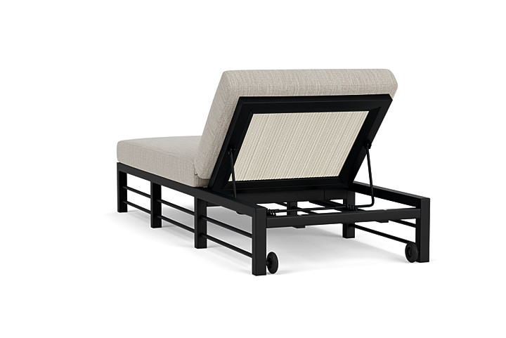 Lloyd Flanders™ Southport Chaise  - Ivory, Callen Celadon