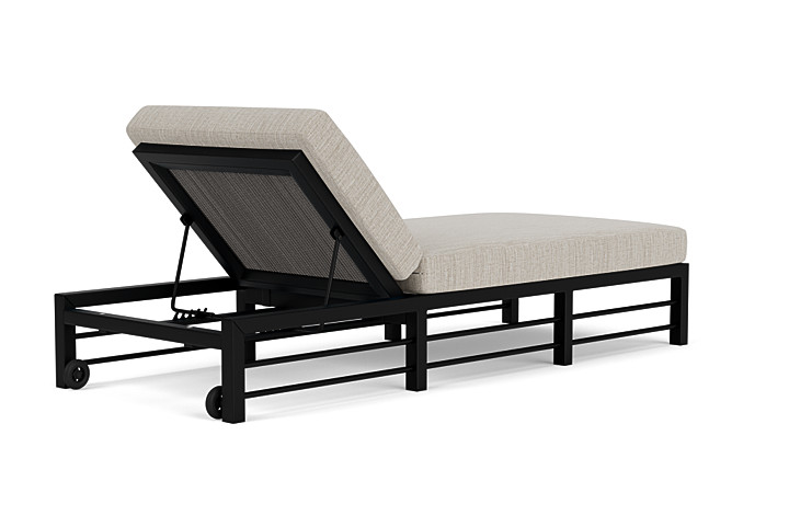 Lloyd Flanders™ Southport Chaise  - Pewter, Callen Celadon