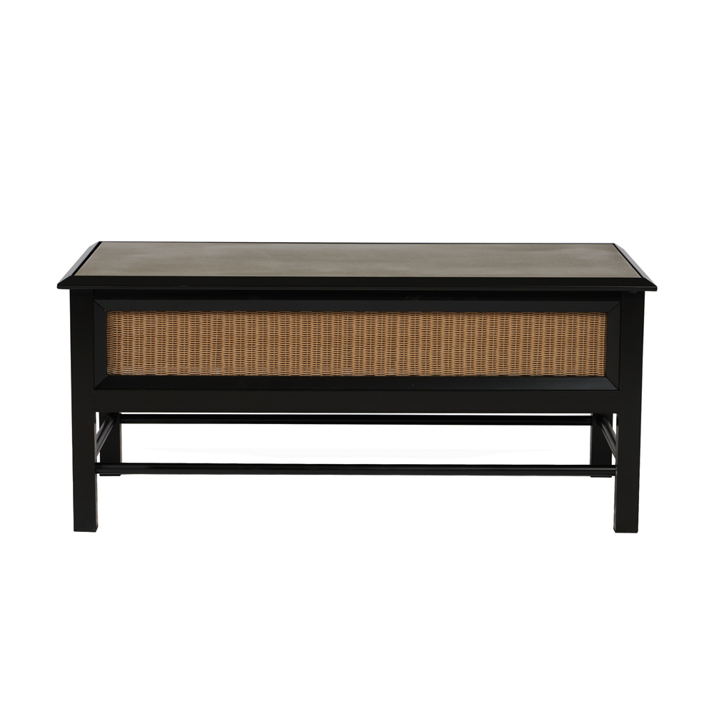 Lloyd Flanders™ Southport 39" Rectangular Cocktail Table - Fawn,