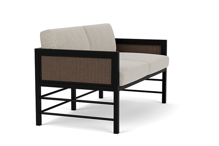 Lloyd Flanders™ Southport Loveseat - Bark, Callen Celadon