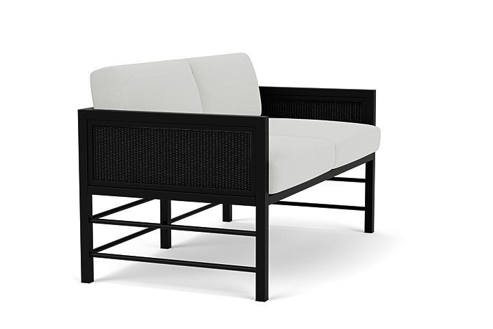 Lloyd Flanders™ Southport Loveseat - Ebony, Loveboat Mint