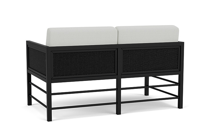 Lloyd Flanders™ Southport Loveseat - Ebony, Loveboat Mint