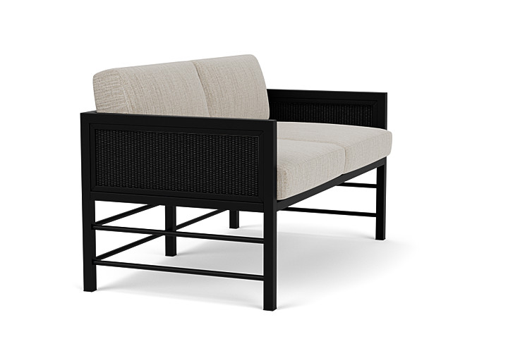 Lloyd Flanders™ Southport Loveseat - Ebony, Callen Celadon