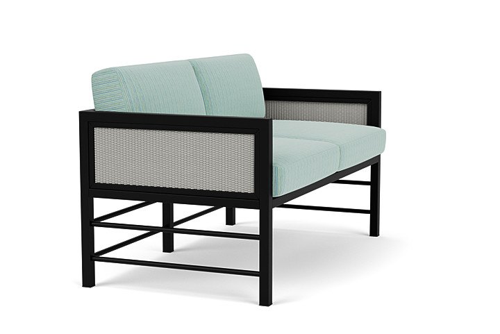 Lloyd Flanders™ Southport Loveseat - Platinum, Unearth Dew