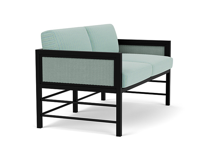 Lloyd Flanders™ Southport Loveseat - Sea Glass, Unearth Dew