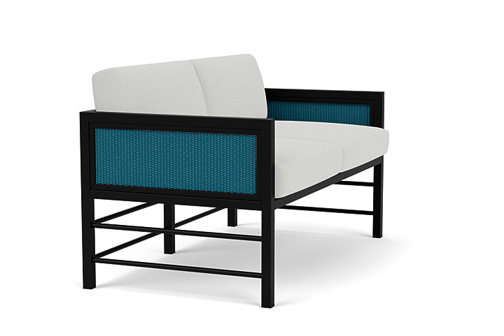 Lloyd Flanders™ Southport Loveseat - Peacock, Loveboat Mint