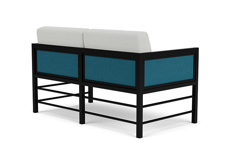 Lloyd Flanders™ Southport Loveseat - Peacock, Loveboat Mint