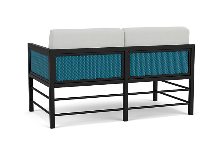 Lloyd Flanders™ Southport Loveseat - Peacock, Loveboat Mint