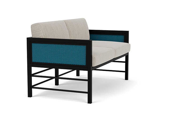 Lloyd Flanders™ Southport Loveseat - Peacock, Callen Celadon