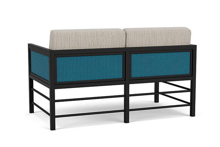 Lloyd Flanders™ Southport Loveseat - Peacock, Callen Celadon