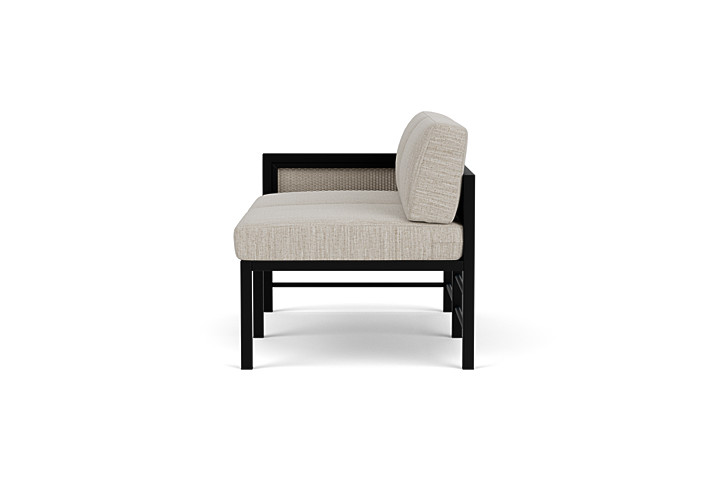 Lloyd Flanders™ Southport Right Arm Loveseat - Linen, Callen Celadon