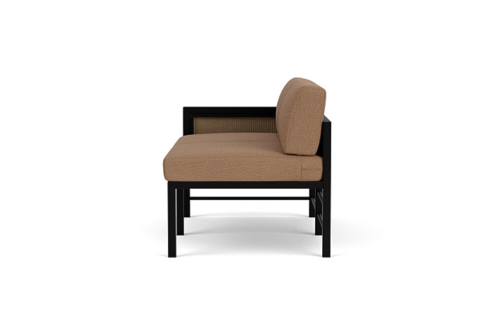 Lloyd Flanders™ Southport Right Arm Loveseat - Fawn, Canvas Natural