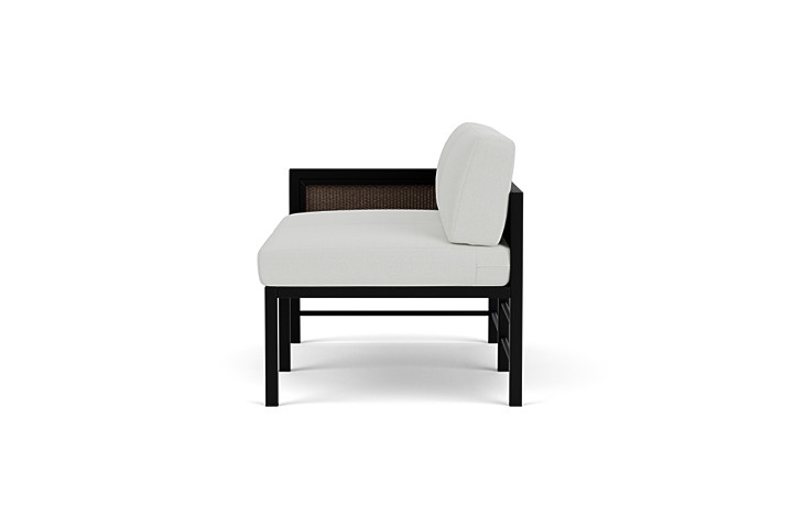 Lloyd Flanders™ Southport Right Arm Loveseat - Bark, Loveboat Mint