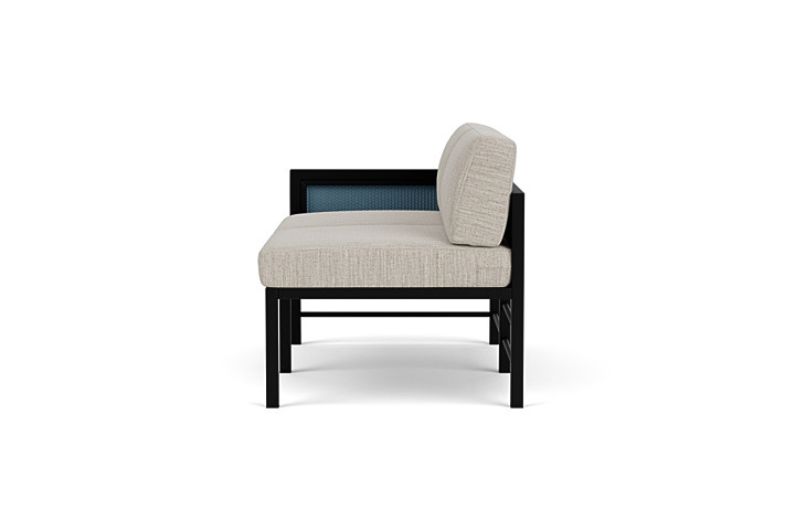 Lloyd Flanders™ Southport Right Arm Loveseat - Stillwater, Callen Celadon