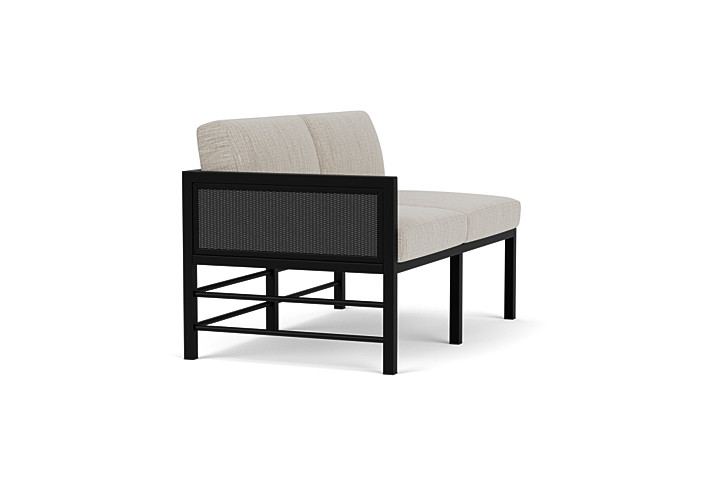 Lloyd Flanders™ Southport Right Arm Loveseat - Charcoal, Callen Celadon