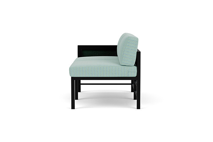 Lloyd Flanders™ Southport Right Arm Loveseat - Woodland, Unearth Dew