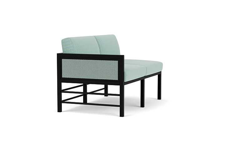 Lloyd Flanders™ Southport Right Arm Loveseat - Sea Glass, Unearth Dew