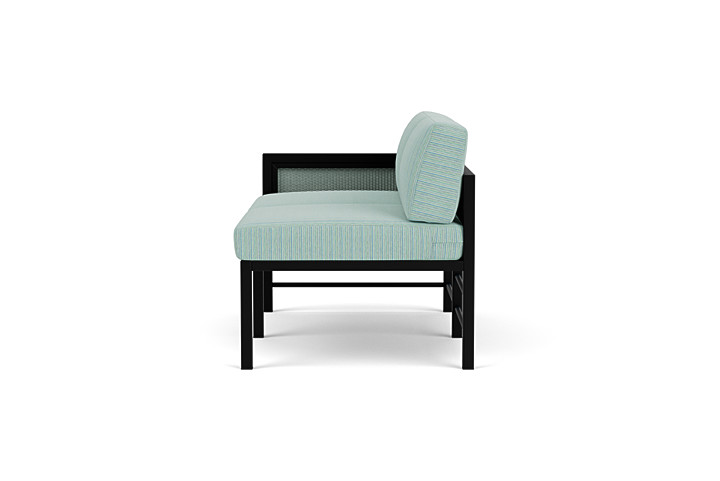 Lloyd Flanders™ Southport Right Arm Loveseat - Sea Glass, Unearth Dew