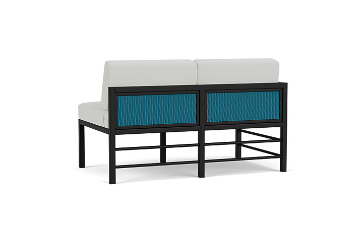 Lloyd Flanders™ Southport Right Arm Loveseat - Peacock, Loveboat Mint