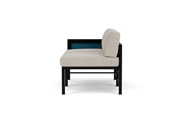 Lloyd Flanders™ Southport Right Arm Loveseat - Peacock, Callen Celadon