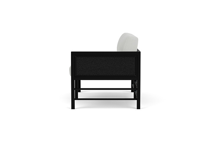 Lloyd Flanders™ Southport Left Arm Loveseat - Ebony, Loveboat Mint