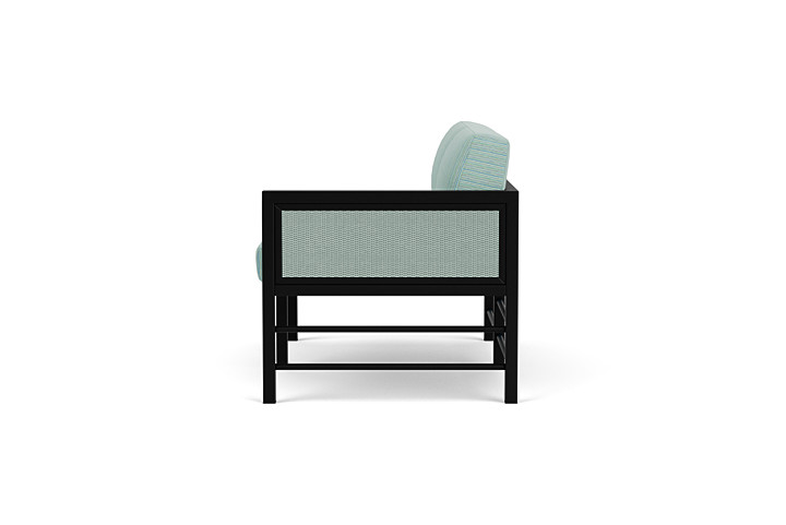 Lloyd Flanders™ Southport Left Arm Loveseat - Sea Glass, Unearth Dew