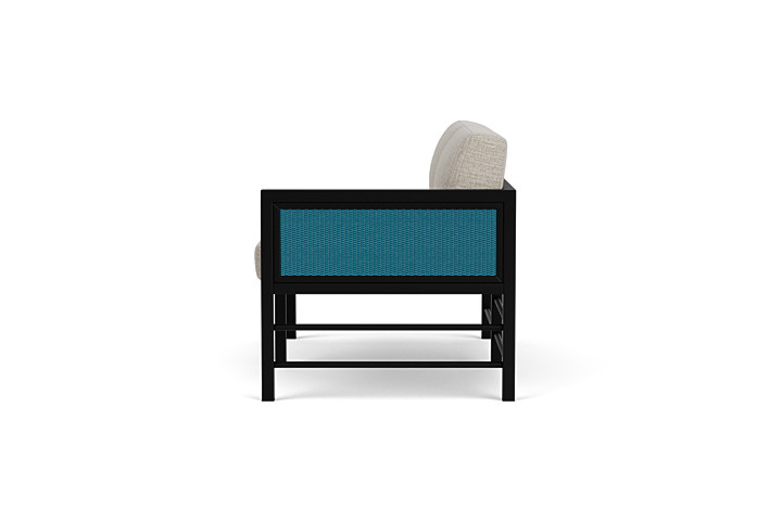 Lloyd Flanders™ Southport Left Arm Loveseat - Peacock, Callen Celadon