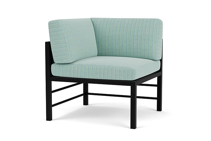 Lloyd Flanders™ Southport Corner Sectional - Peacock, Unearth Dew