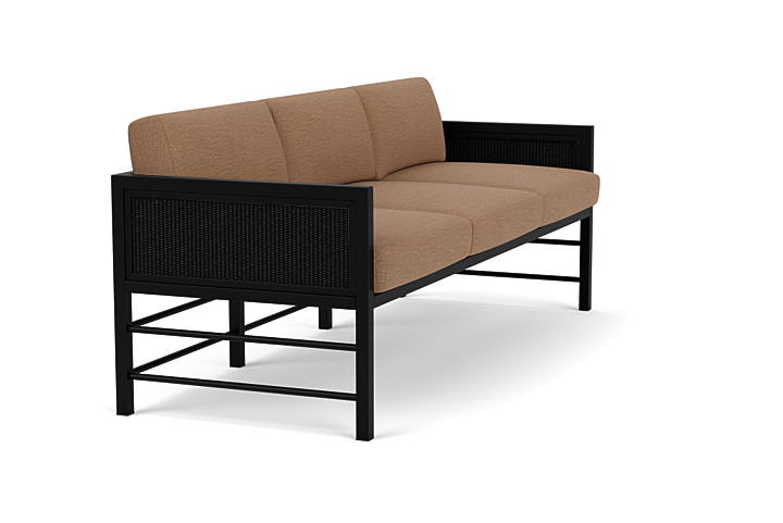 Lloyd Flanders™ Southport Sofa  - Ebony, Canvas Natural