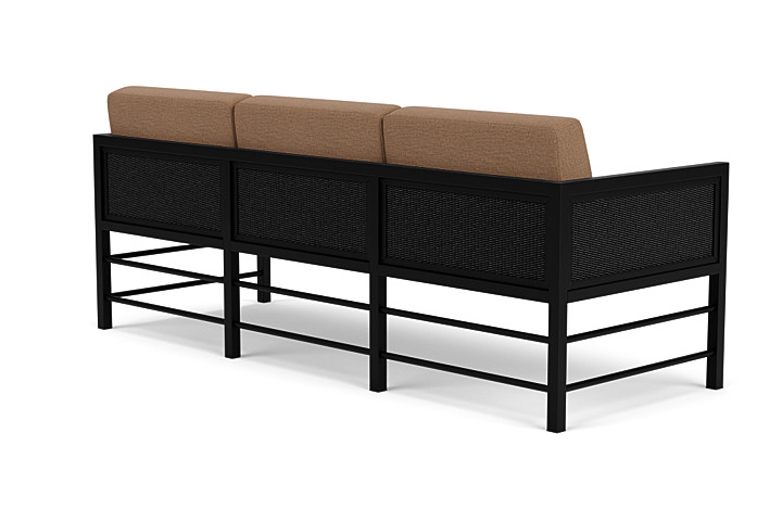 Lloyd Flanders™ Southport Sofa  - Ebony, Canvas Natural