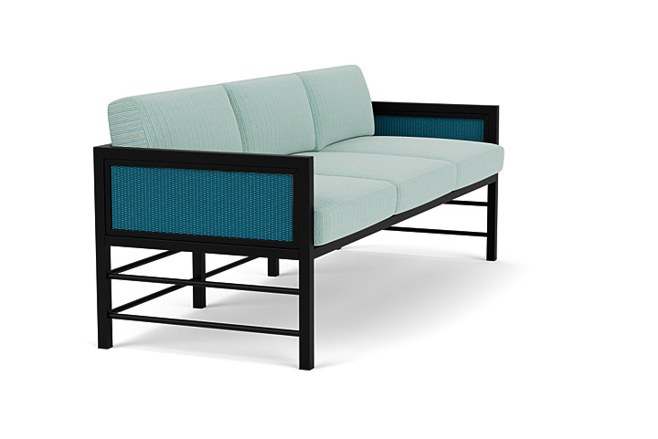 Lloyd Flanders™ Southport Sofa  - Peacock, Unearth Dew