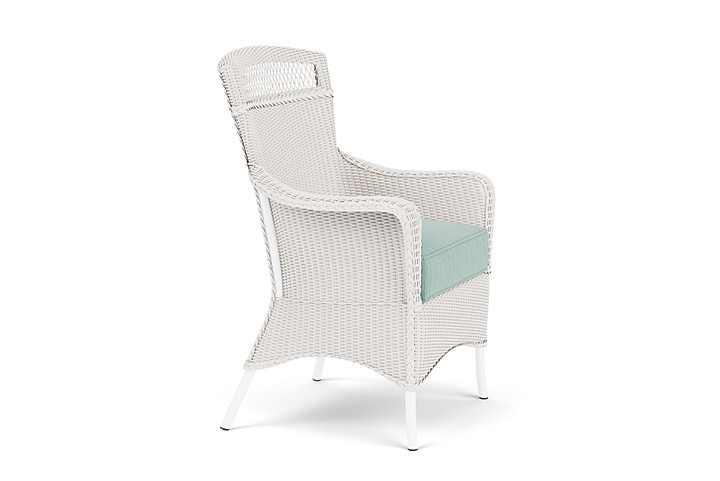 Lloyd Flanders™ Loom Dining Armchair - White