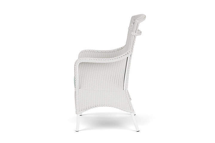 Lloyd Flanders™ Loom Dining Armchair - Matte White