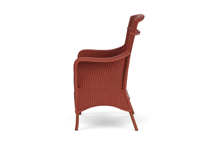 Lloyd Flanders™ Loom Dining Armchair - Terracotta