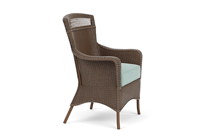 Lloyd Flanders™ Loom Dining Armchair - Bark