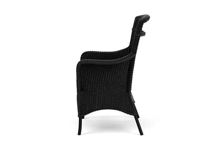 Lloyd Flanders™ Loom Dining Armchair - Ebony